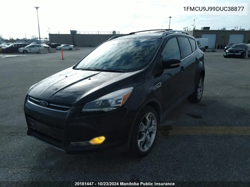 2013 Ford Escape Titanium VIN: 1FMCU9J99DUC38877 Lot: 20181447