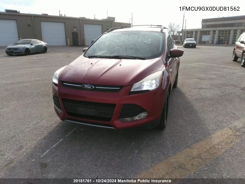 2013 Ford Escape Se VIN: 1FMCU9GX0DUD81562 Lot: 20181761