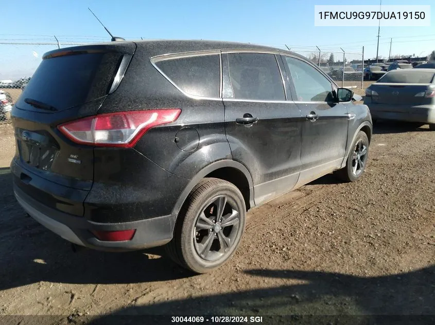 2013 Ford Escape Se VIN: 1FMCU9G97DUA19150 Lot: 30044069