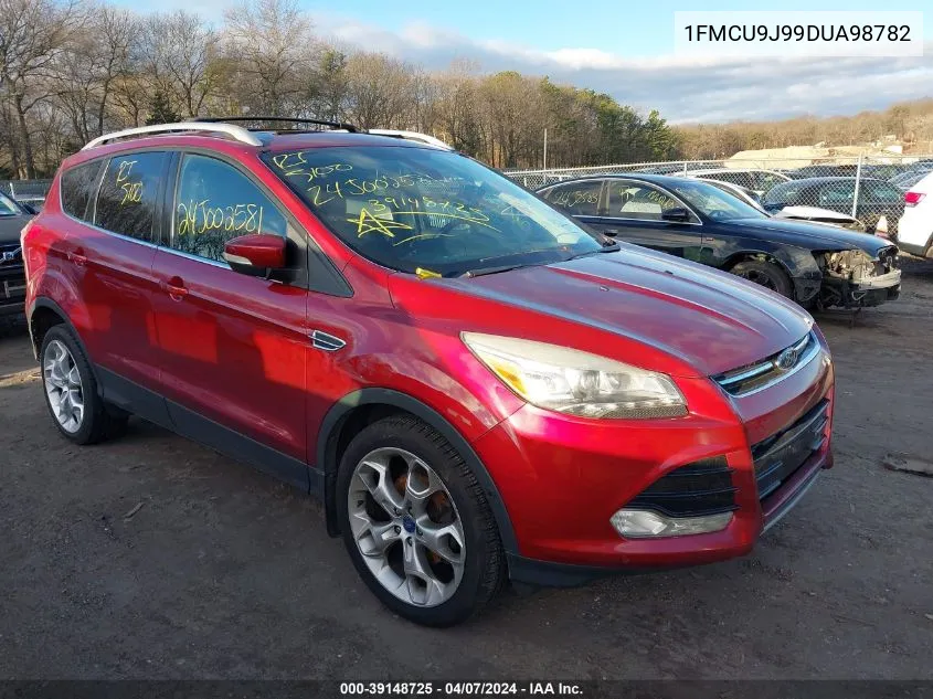 2013 Ford Escape Titanium VIN: 1FMCU9J99DUA98782 Lot: 39148725