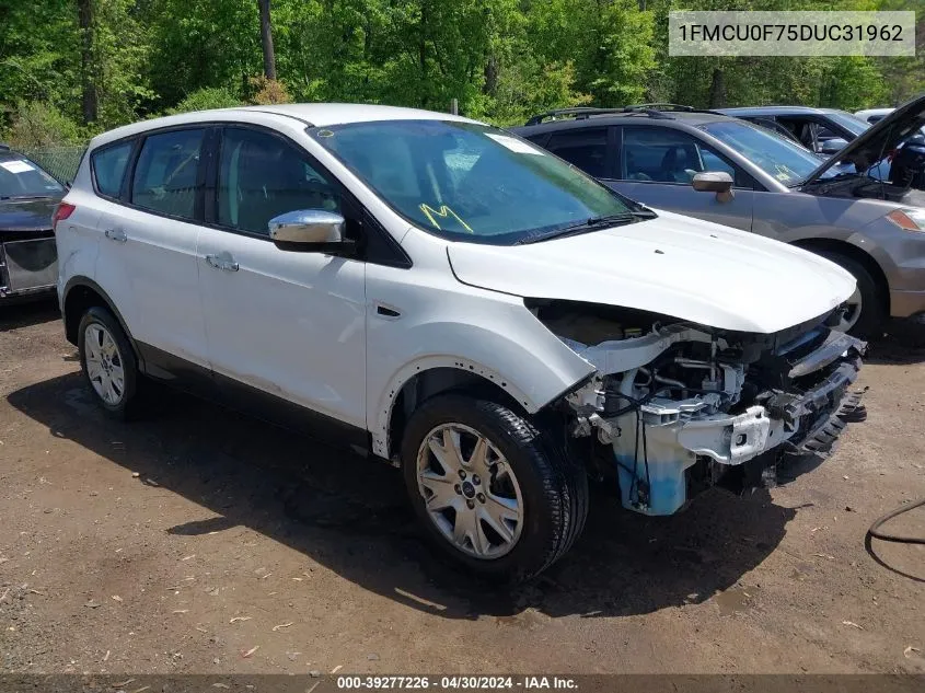 2013 Ford Escape S VIN: 1FMCU0F75DUC31962 Lot: 39277226