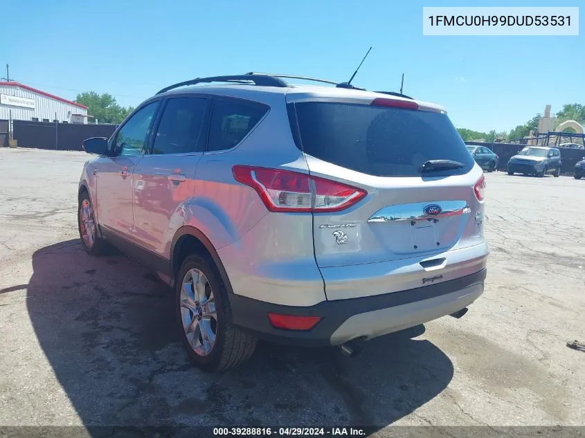 2013 Ford Escape Sel VIN: 1FMCU0H99DUD53531 Lot: 39288816