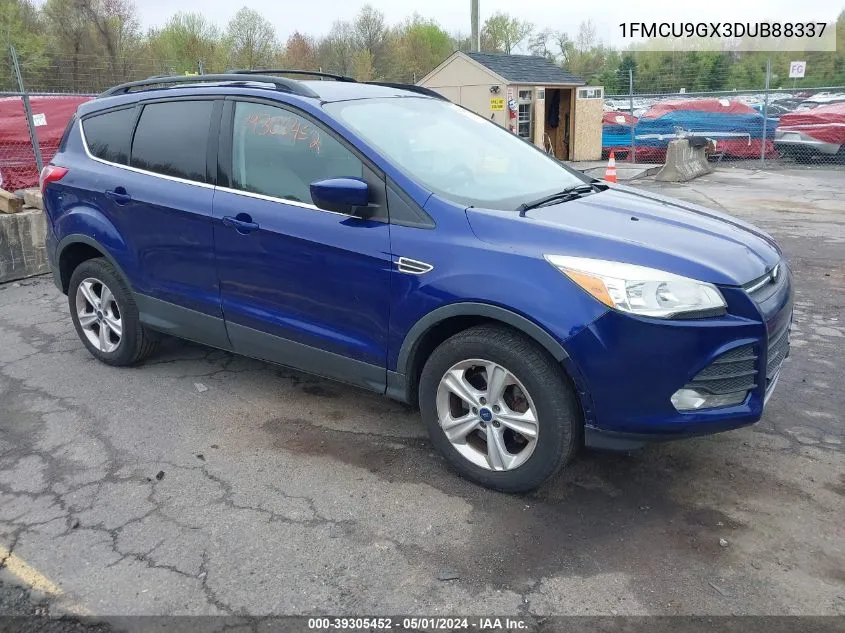 2013 Ford Escape Se VIN: 1FMCU9GX3DUB88337 Lot: 39305452