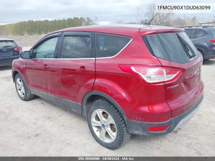 2013 Ford Escape Se VIN: 1FMCU9GX1DUD63099 Lot: 39305698