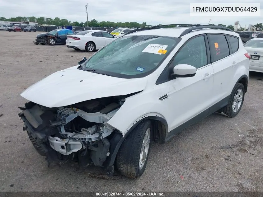 2013 Ford Escape Se VIN: 1FMCU0GX7DUD64429 Lot: 39328741