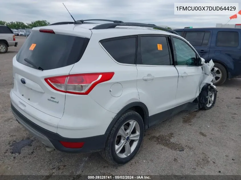 2013 Ford Escape Se VIN: 1FMCU0GX7DUD64429 Lot: 39328741