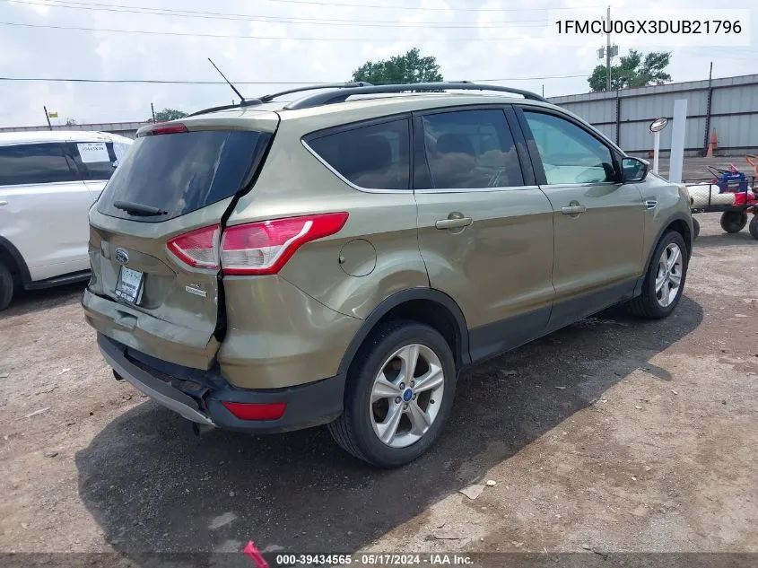 2013 Ford Escape Se VIN: 1FMCU0GX3DUB21796 Lot: 40390177