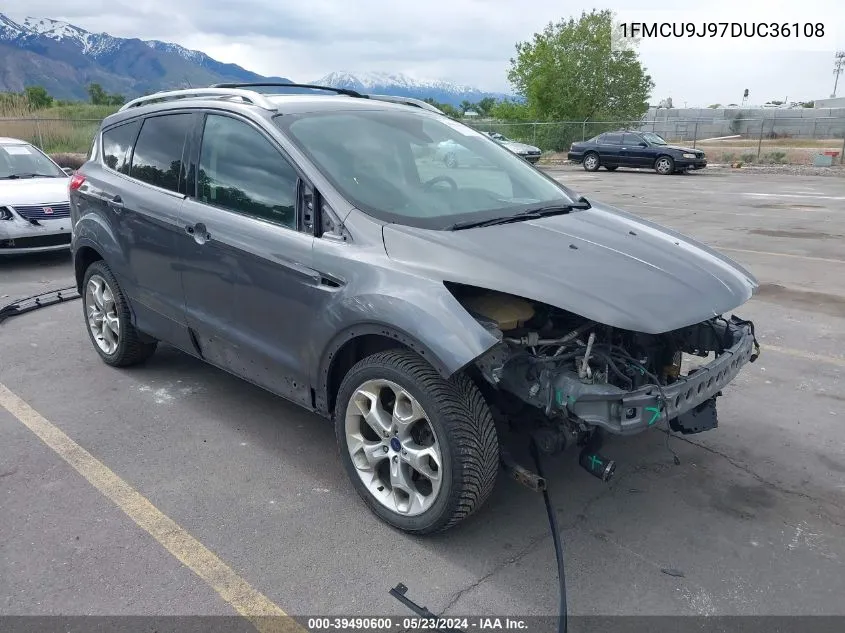 2013 Ford Escape Titanium VIN: 1FMCU9J97DUC36108 Lot: 39490600