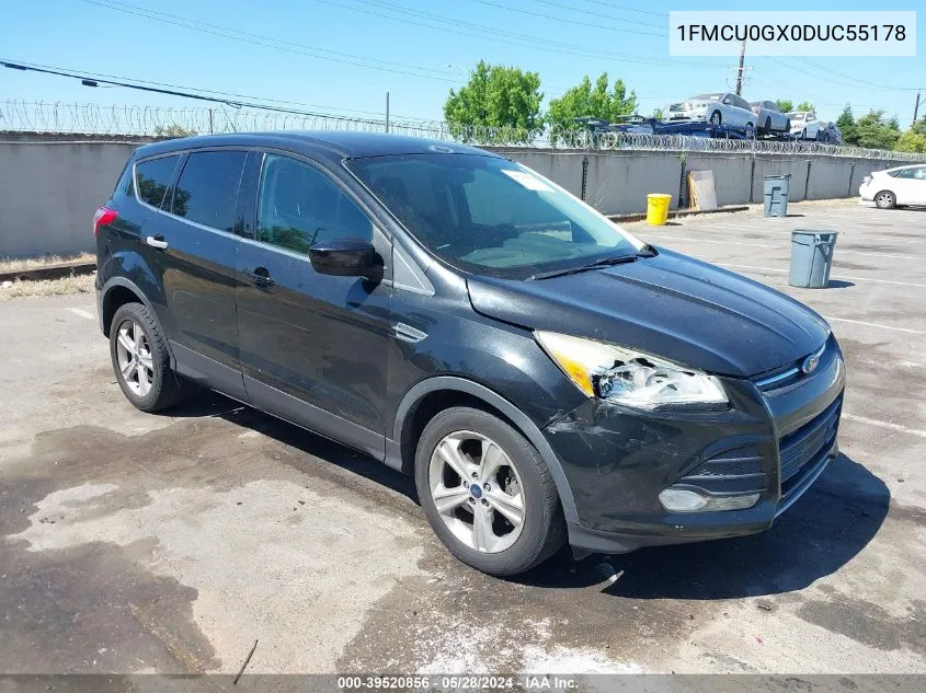 1FMCU0GX0DUC55178 2013 Ford Escape Se