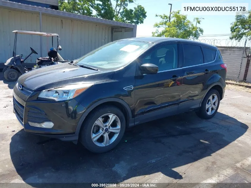 1FMCU0GX0DUC55178 2013 Ford Escape Se