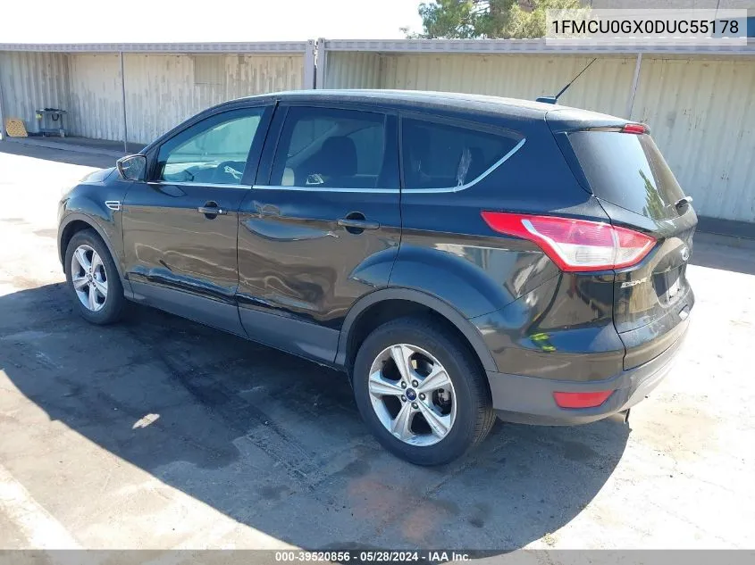 1FMCU0GX0DUC55178 2013 Ford Escape Se