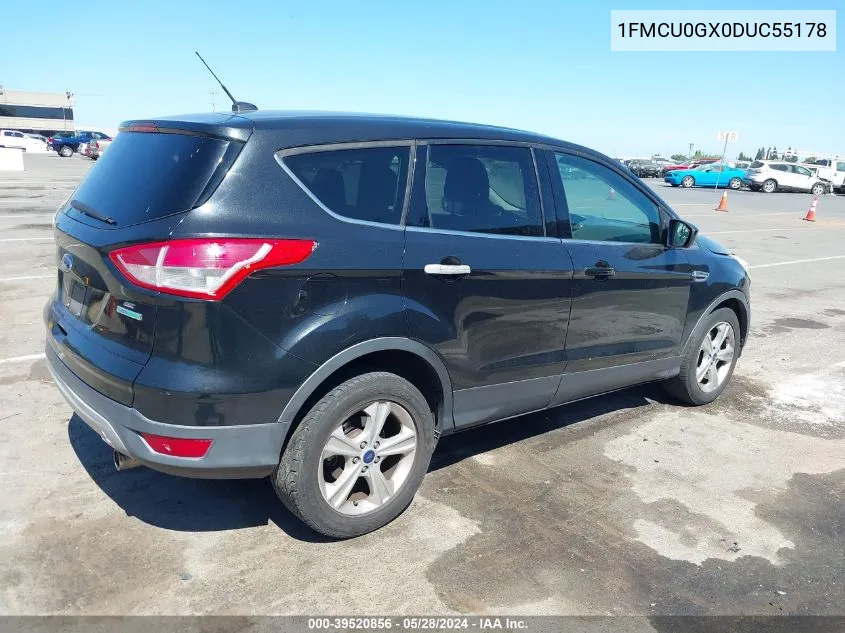 1FMCU0GX0DUC55178 2013 Ford Escape Se