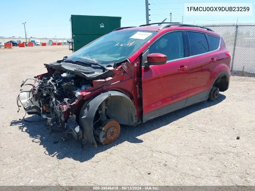 2013 Ford Escape Se VIN: 1FMCU0GX9DUB23259 Lot: 39546418