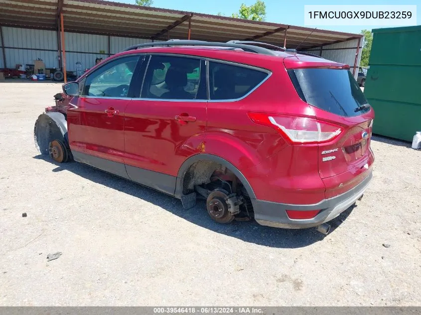 1FMCU0GX9DUB23259 2013 Ford Escape Se