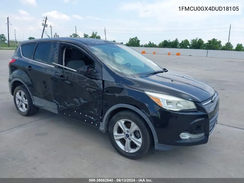 1FMCU0GX4DUD18105 2013 Ford Escape Se