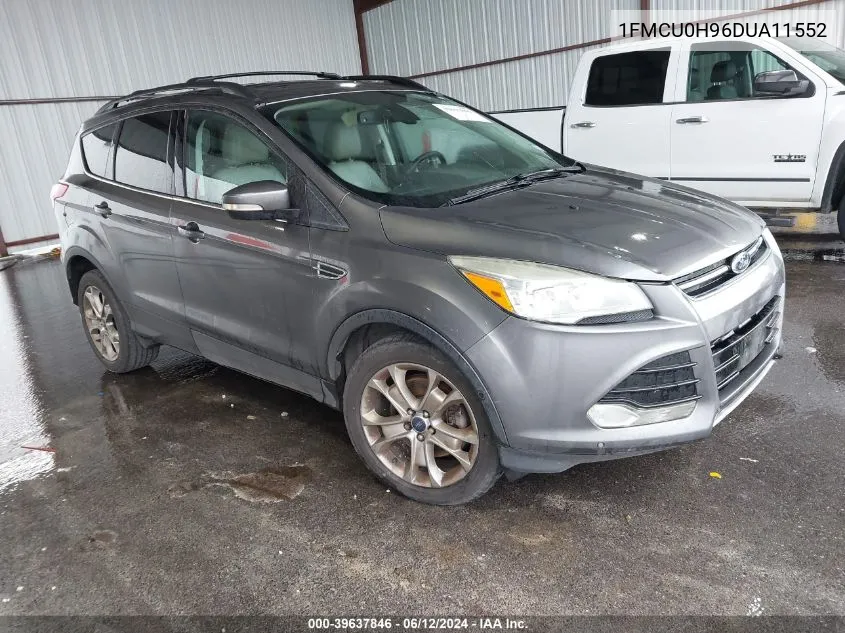 2013 Ford Escape Sel VIN: 1FMCU0H96DUA11552 Lot: 39637846