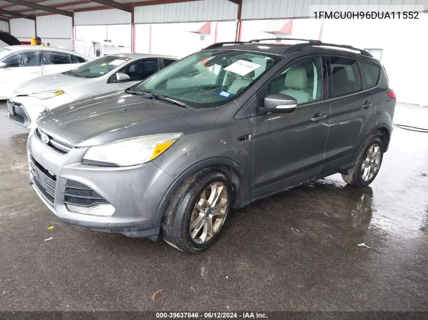 2013 Ford Escape Sel VIN: 1FMCU0H96DUA11552 Lot: 39637846