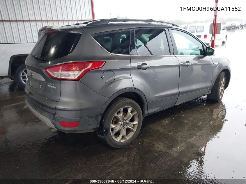 2013 Ford Escape Sel VIN: 1FMCU0H96DUA11552 Lot: 39637846