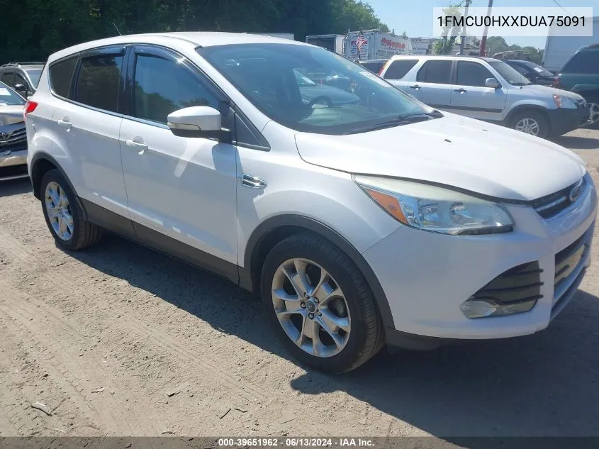 1FMCU0HXXDUA75091 2013 Ford Escape Sel