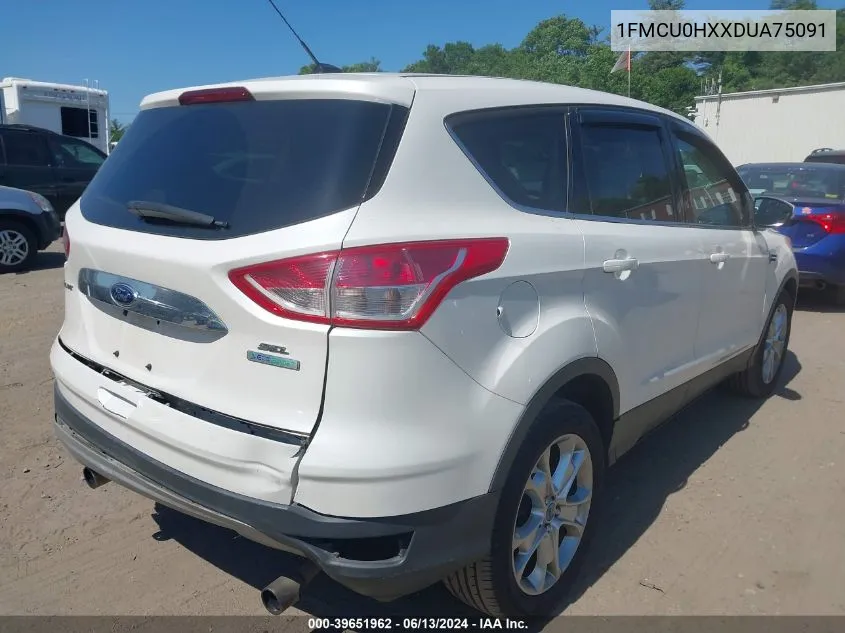 1FMCU0HXXDUA75091 2013 Ford Escape Sel