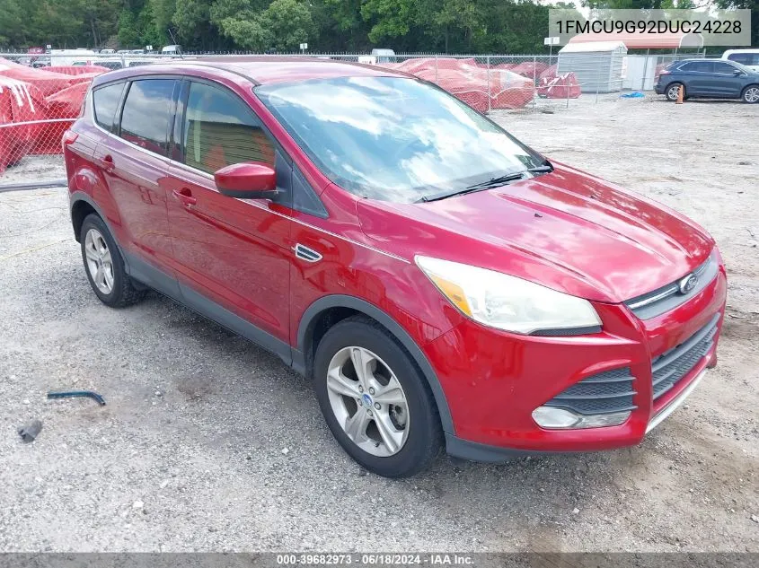 2013 Ford Escape Se VIN: 1FMCU9G92DUC24228 Lot: 39682973