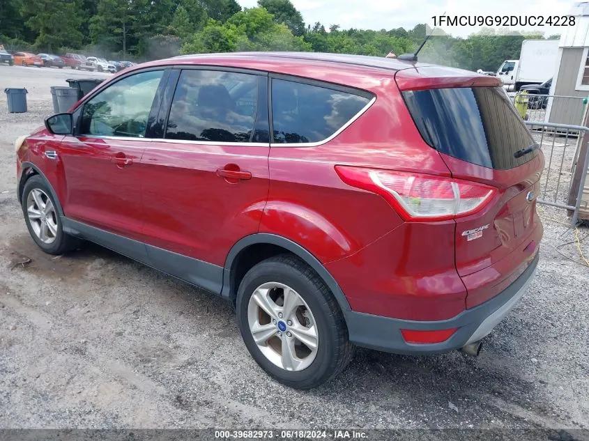 2013 Ford Escape Se VIN: 1FMCU9G92DUC24228 Lot: 39682973