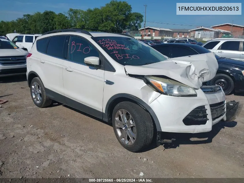 2013 Ford Escape Sel VIN: 1FMCU0HXXDUB20613 Lot: 39725565