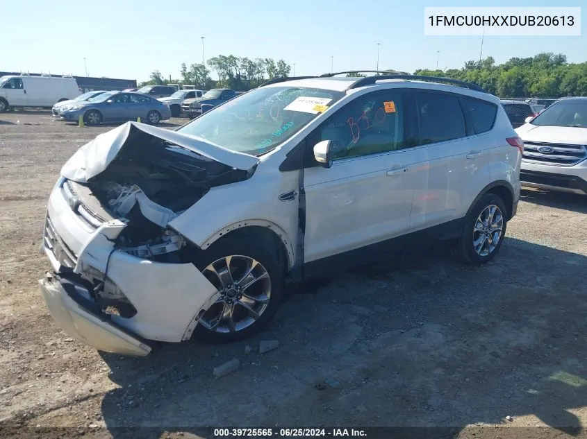 2013 Ford Escape Sel VIN: 1FMCU0HXXDUB20613 Lot: 39725565