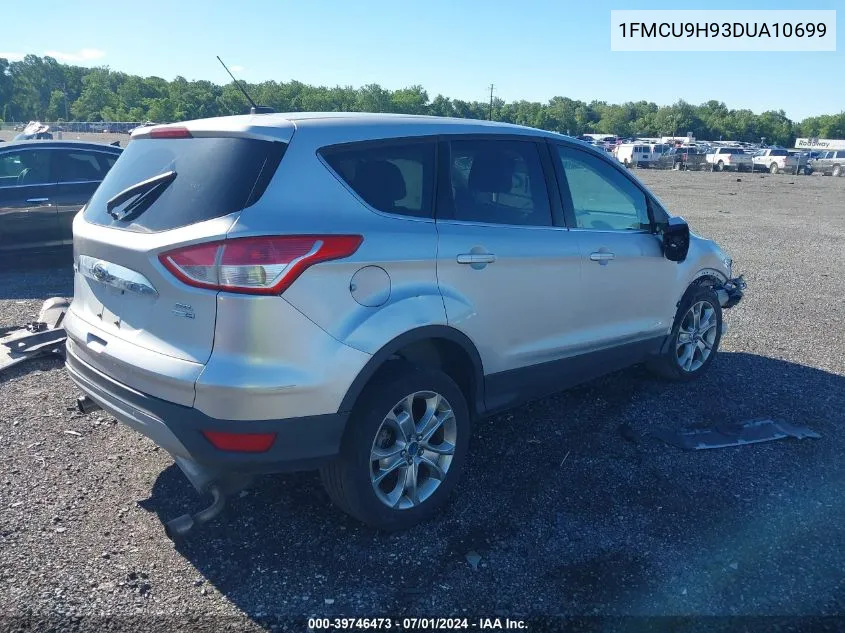 2013 Ford Escape Sel VIN: 1FMCU9H93DUA10699 Lot: 39746473