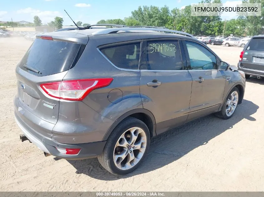 1FMCU0J95DUB23592 2013 Ford Escape Titanium