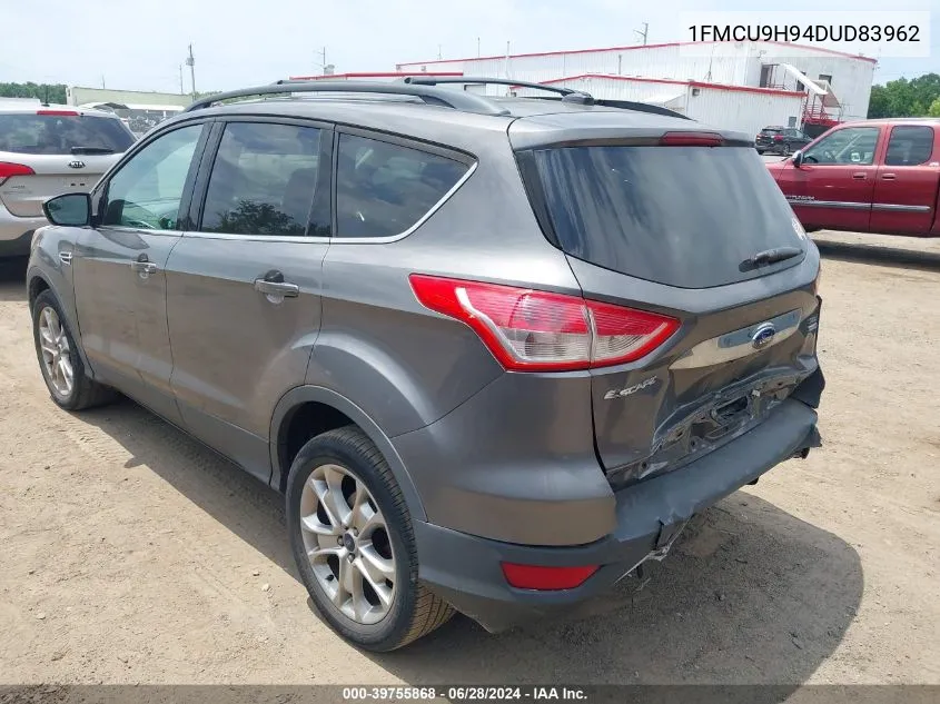 2013 Ford Escape Sel VIN: 1FMCU9H94DUD83962 Lot: 39755868