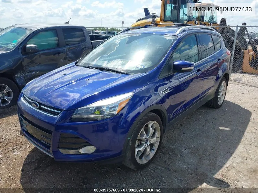 1FMCU0J95DUD77433 2013 Ford Escape Titanium