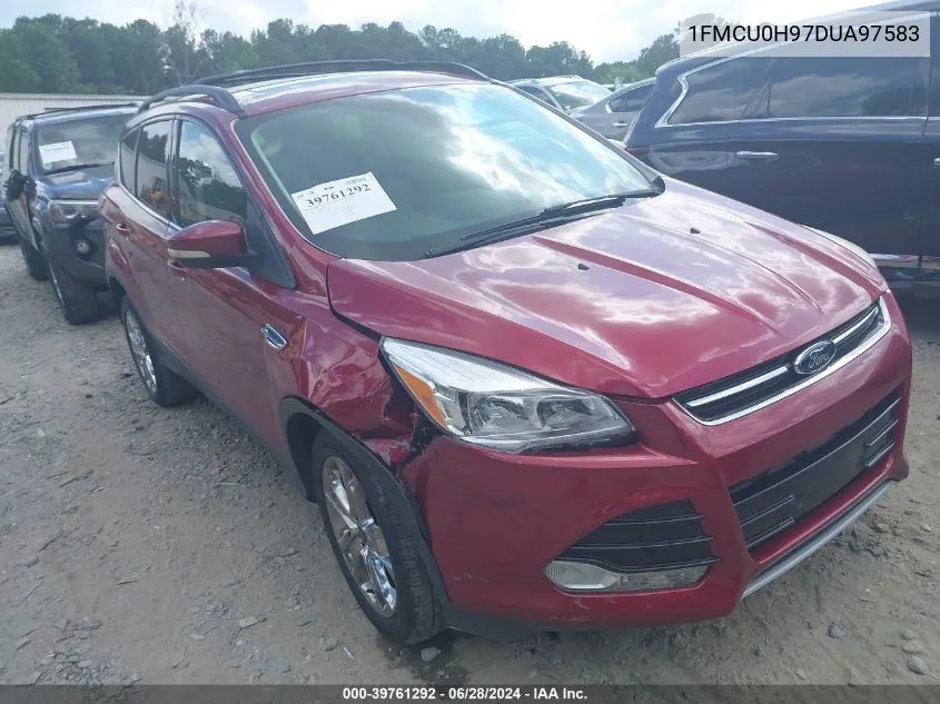 2013 Ford Escape Sel VIN: 1FMCU0H97DUA97583 Lot: 39761292