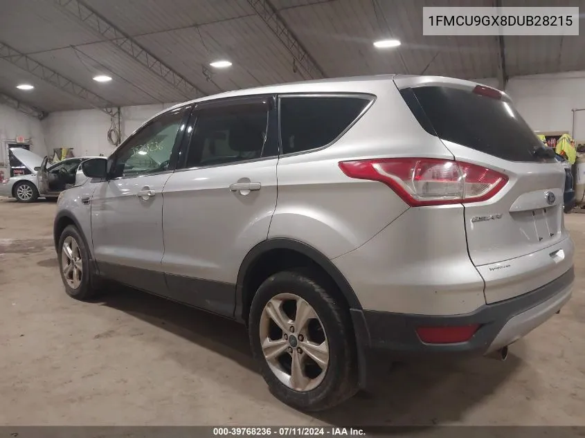 2013 Ford Escape Se VIN: 1FMCU9GX8DUB28215 Lot: 39768236