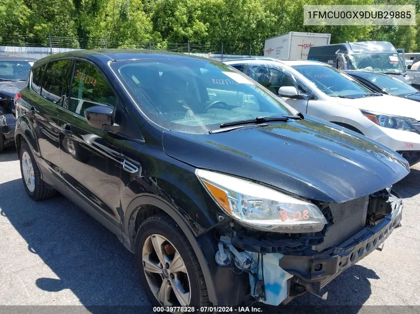 2013 Ford Escape Se VIN: 1FMCU0GX9DUB29885 Lot: 39778328