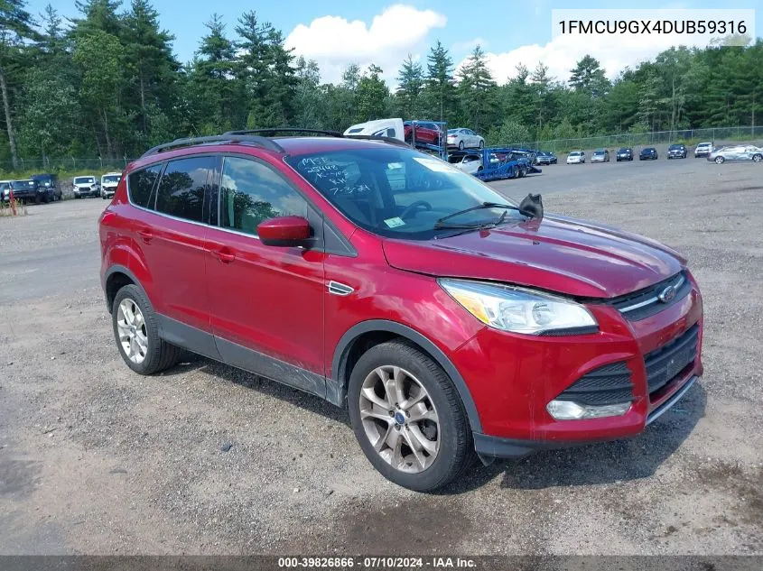 1FMCU9GX4DUB59316 2013 Ford Escape Se