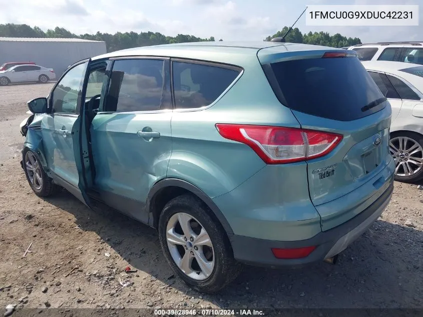 1FMCU0G9XDUC42231 2013 Ford Escape Se