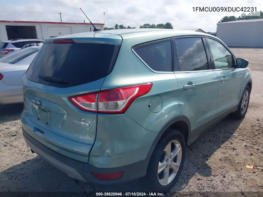 2013 Ford Escape Se VIN: 1FMCU0G9XDUC42231 Lot: 39828946