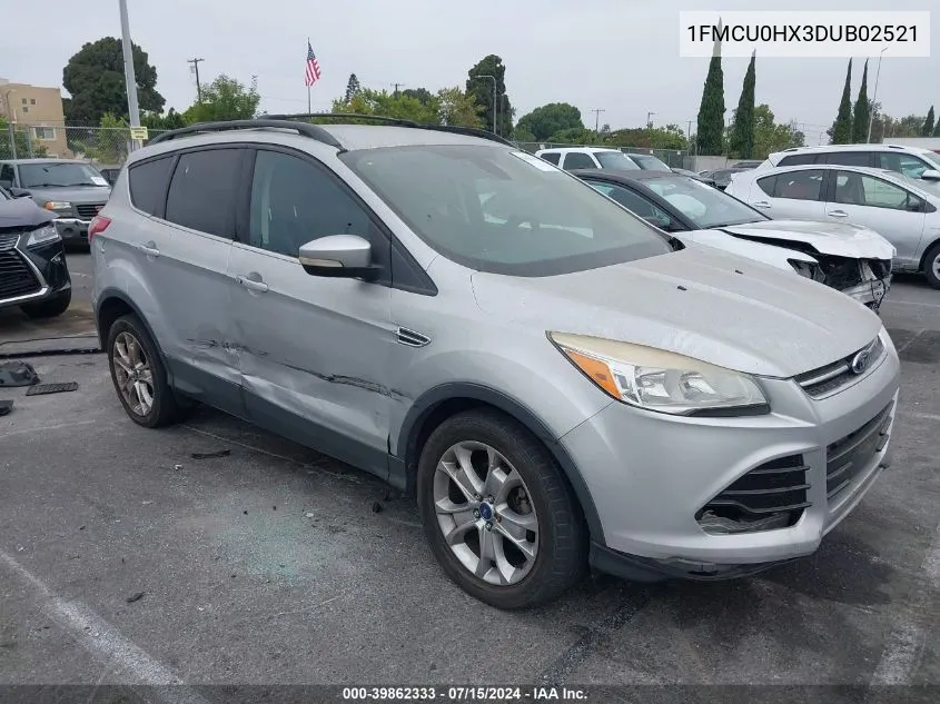 2013 Ford Escape Sel VIN: 1FMCU0HX3DUB02521 Lot: 39862333