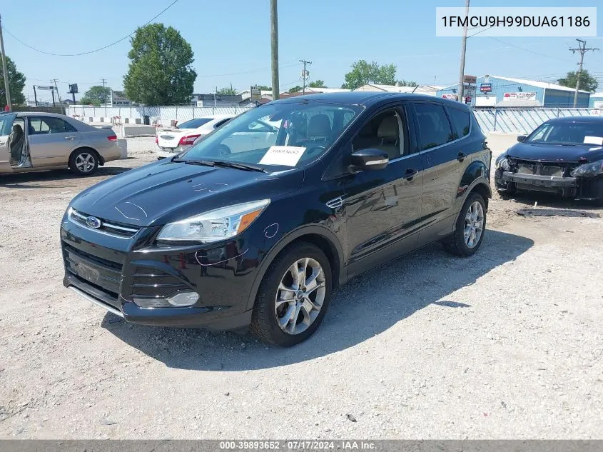 2013 Ford Escape Sel VIN: 1FMCU9H99DUA61186 Lot: 39893652