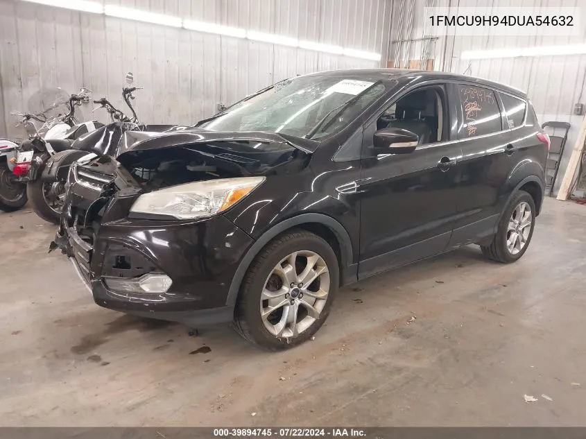 2013 Ford Escape Sel VIN: 1FMCU9H94DUA54632 Lot: 39894745