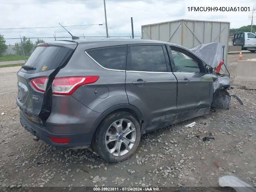 2013 Ford Escape Sel VIN: 1FMCU9H94DUA61001 Lot: 39923811