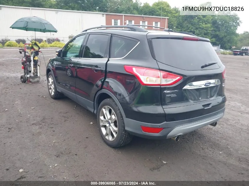 2013 Ford Escape Sel VIN: 1FMCU9HX7DUC18826 Lot: 39936085