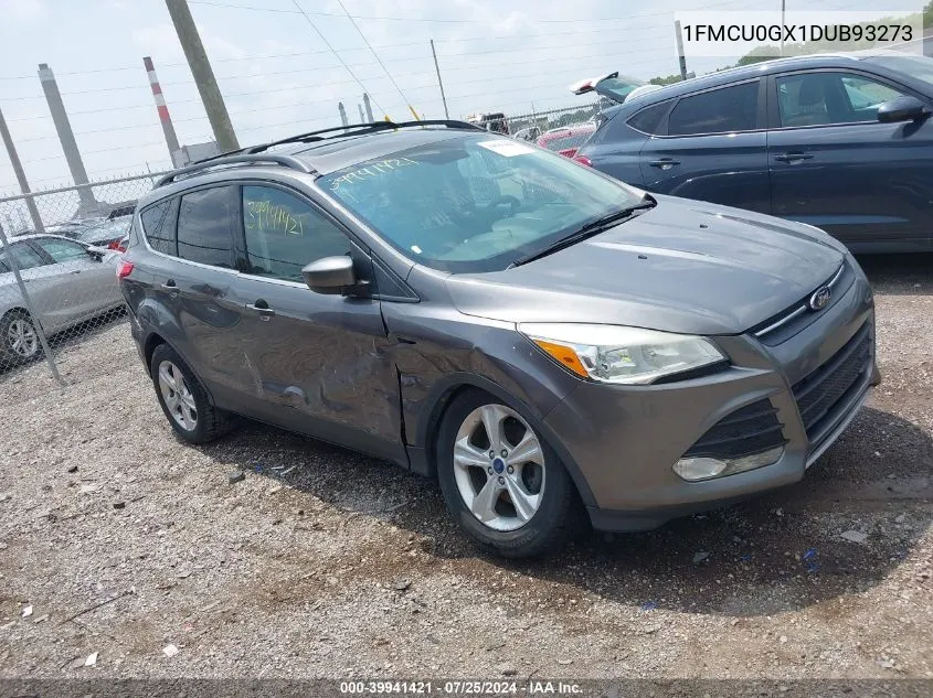 2013 Ford Escape Se VIN: 1FMCU0GX1DUB93273 Lot: 39941421