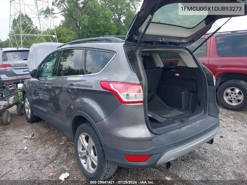 2013 Ford Escape Se VIN: 1FMCU0GX1DUB93273 Lot: 39941421