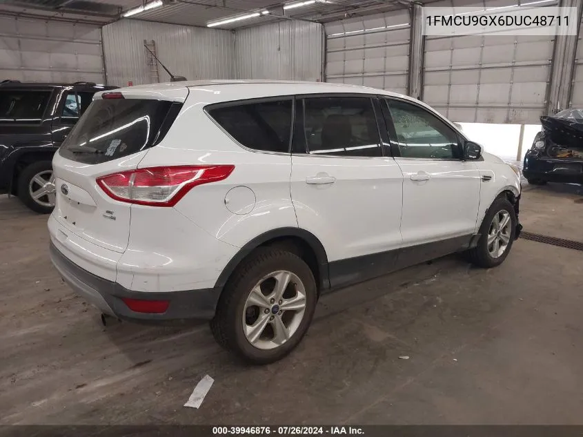 2013 Ford Escape Se VIN: 1FMCU9GX6DUC48711 Lot: 39946876