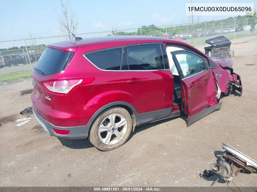 1FMCU0GX0DUD65096 2013 Ford Escape Se