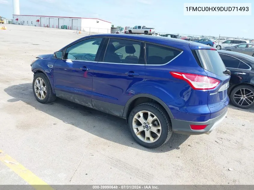 2013 Ford Escape Sel VIN: 1FMCU0HX9DUD71493 Lot: 39990648