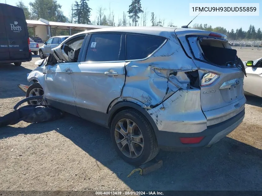 2013 Ford Escape Sel VIN: 1FMCU9H93DUD55859 Lot: 40013439