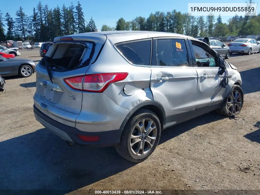 2013 Ford Escape Sel VIN: 1FMCU9H93DUD55859 Lot: 40013439